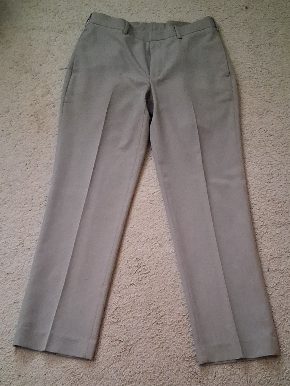 Axist City Pant, Classic Straight-Leg Dress Pants, Gray, Business Trouser, 30x30